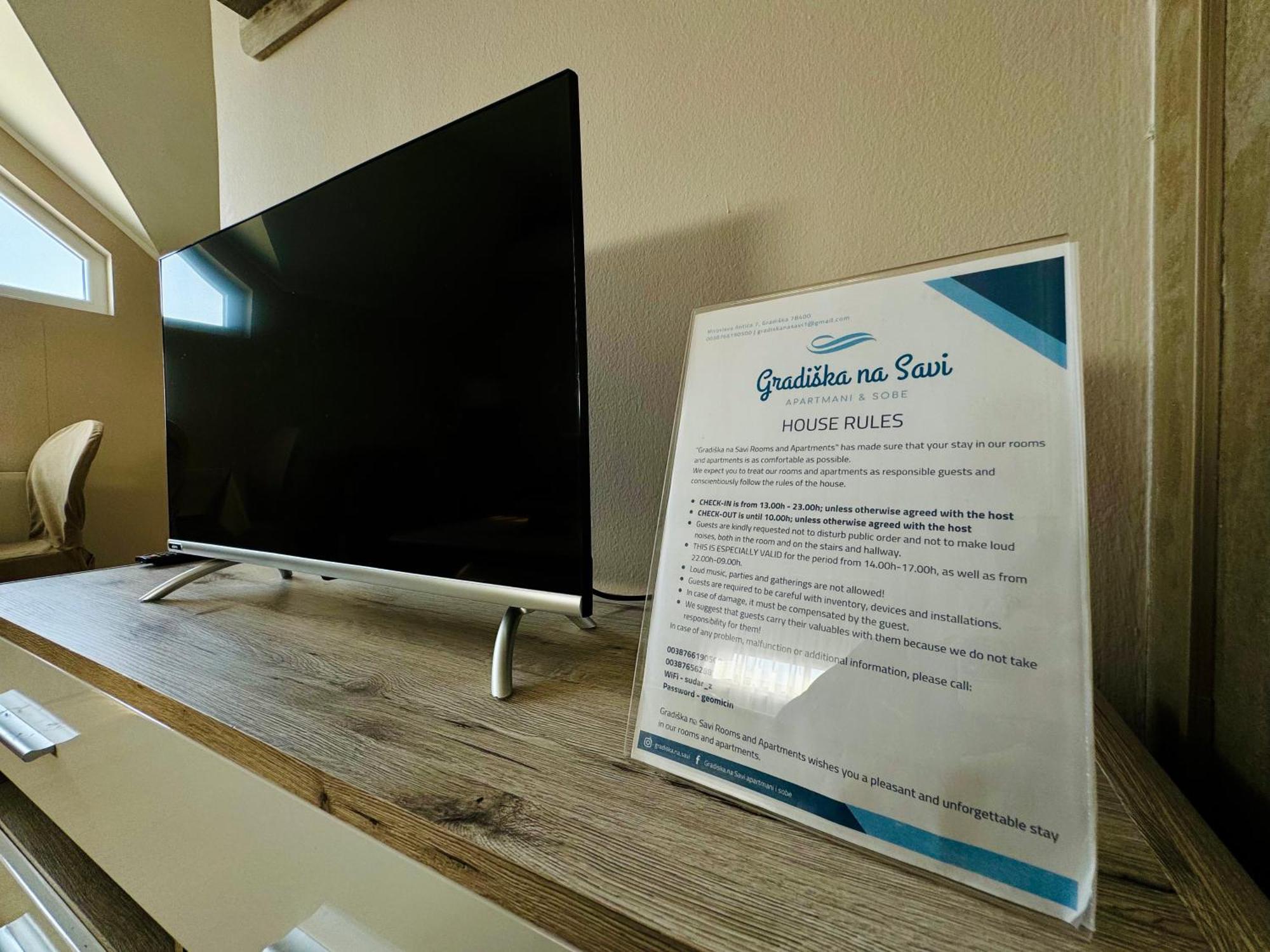 Gradiska Na Savi Apartmani I Sobe Esterno foto